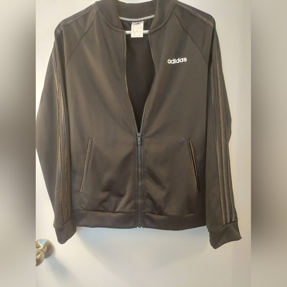 adidas Jackets & Blazers - Adidas Women's Black Bomber Jacket-Vintage